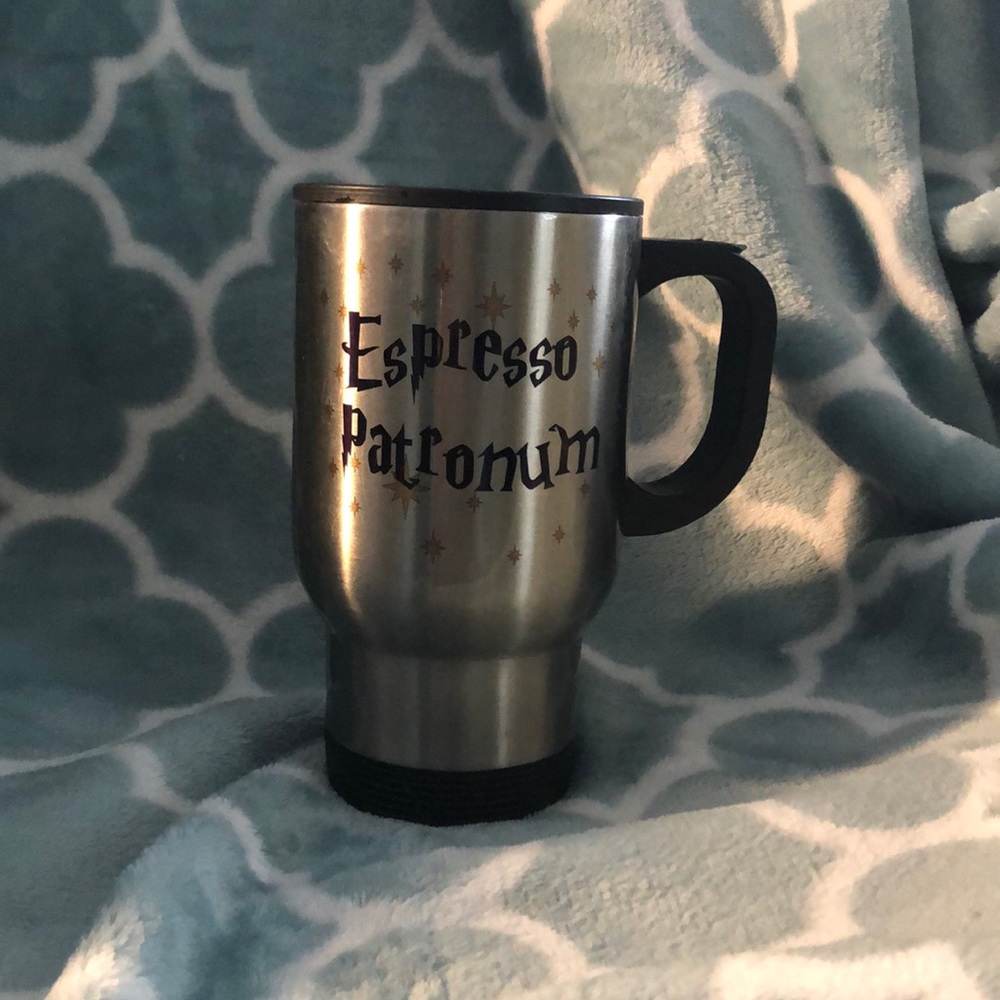 Harry Potter “Espresso Patronum” travel mug